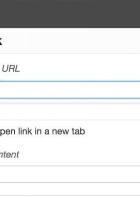 Featured Image For WordPress Content Editor Default Links To New Tab/Window