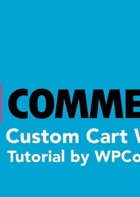 Featured Image For Create WooCommerce Custom Cart Widget